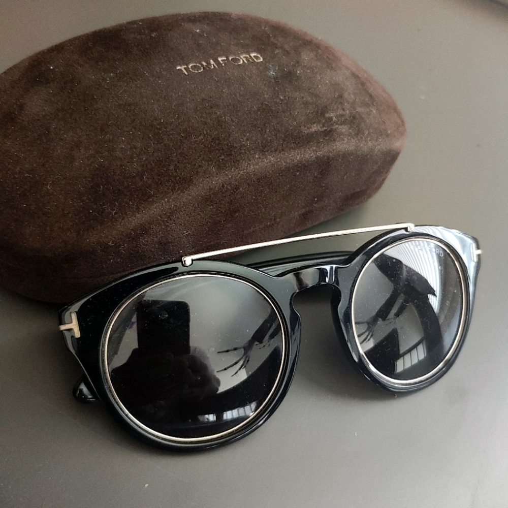 Tom Ford Black with Gold trim Sunglasses